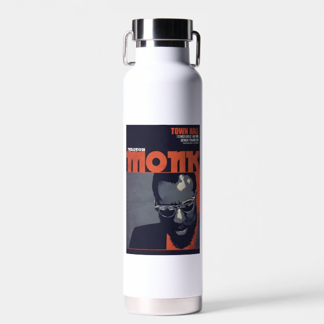 Thelonious Monk Water Bottle (Front)