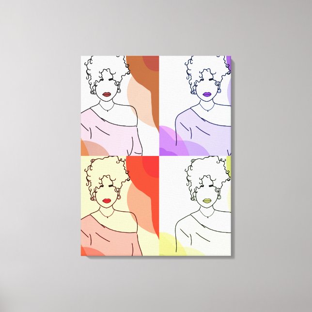 them canvas print (Front)