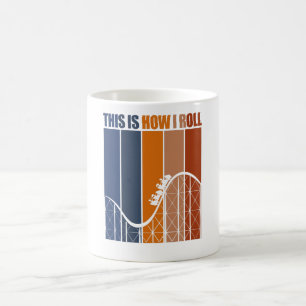 Theme Park Shirt For Roller Coaster Lovers Coffee Mug