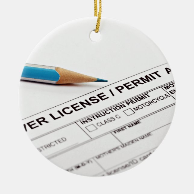 Themed Ceramic Tree Decoration (Front)