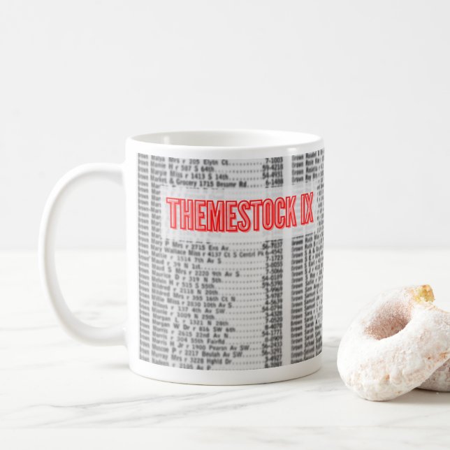 Themestock IX Mug #2 (With Donut)