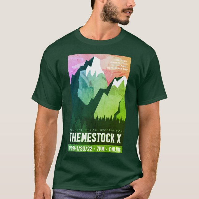 Themestock X Green Variation Unisex T-Shirt (Front)