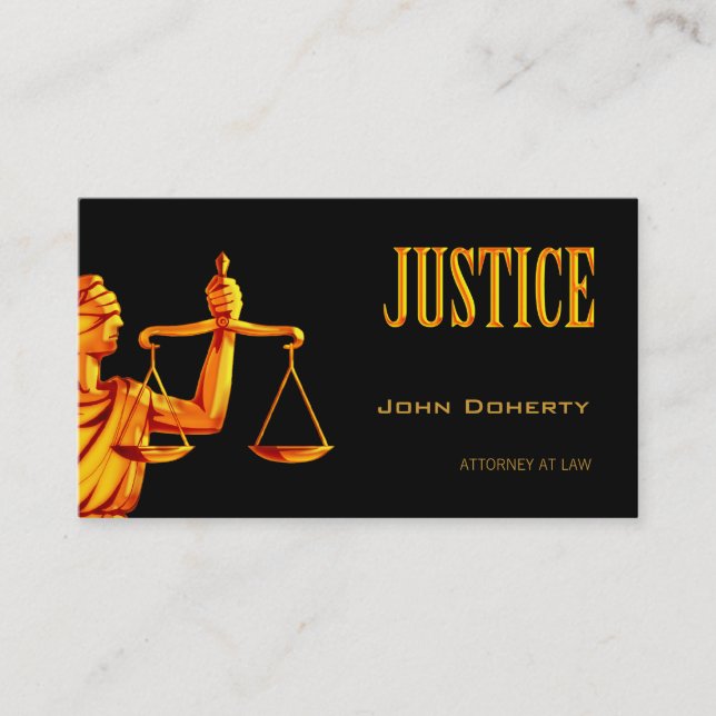 Themis | Attorney At Law Business Card (Front)