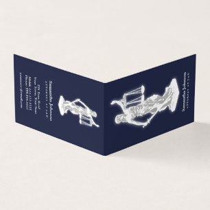 Themis Attorney At Law Midnight Blue Business Card