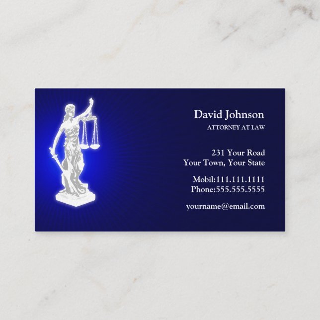Themis | Blue Business Card (Back)