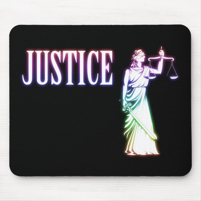 Themis | Scales of Justice Mouse Pad (Front)