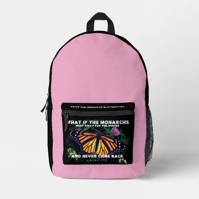 THEMONARCHS THE MONARCHS pb Printed Backpack (Front)