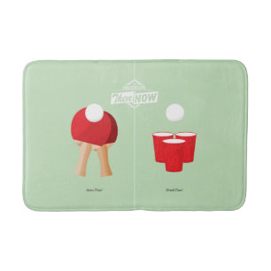 Then And Now: Ping Pong Bath Mat