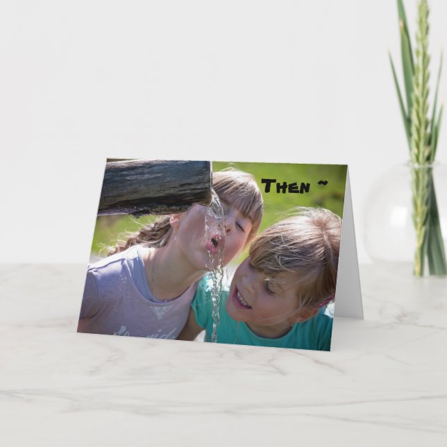 THEN - FRIENDSHIP CARD (Front)