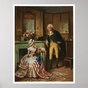 Then Now and Forever, Percy Moran, c1908 Poster