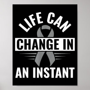 Then One Day Everything Changed Awareness Support Poster