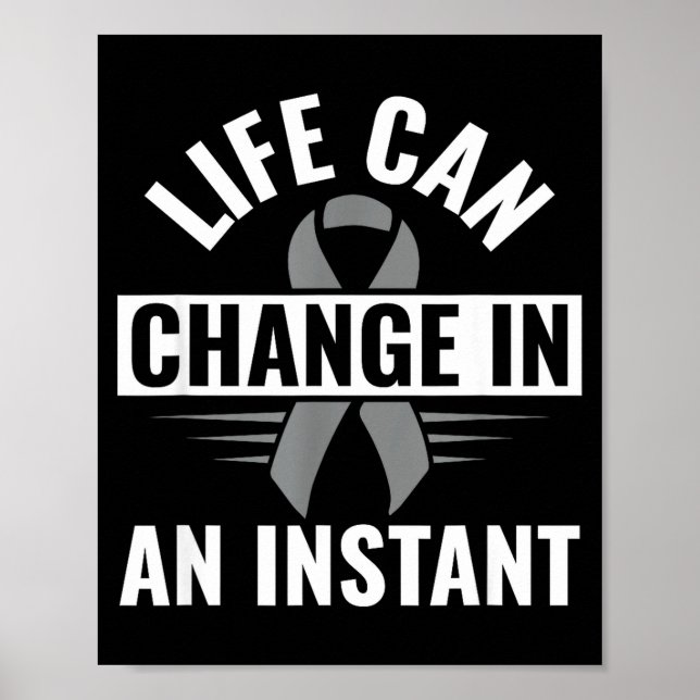 Then One Day Everything Changed Awareness Support Poster (Front)