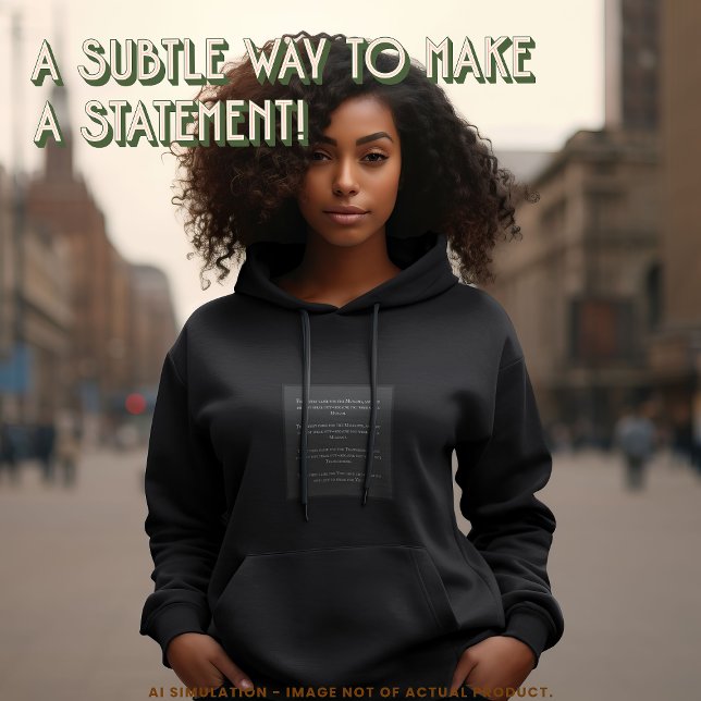 Then they came for you... Quote-inspired Activist  Hoodie (Creator Uploaded)