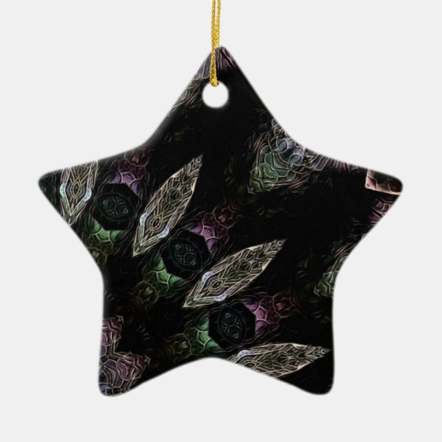 Theo Ceramic Ornament (Front)