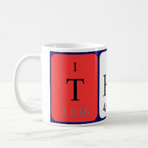 Theo periodic table name mug