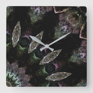 Theo  square wall clock