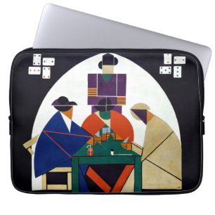 Theo van Doesburg - Card Players Laptop Sleeve
