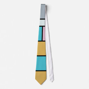Theo Van Doesburg - Composition 17 - Mondrian Art Tie