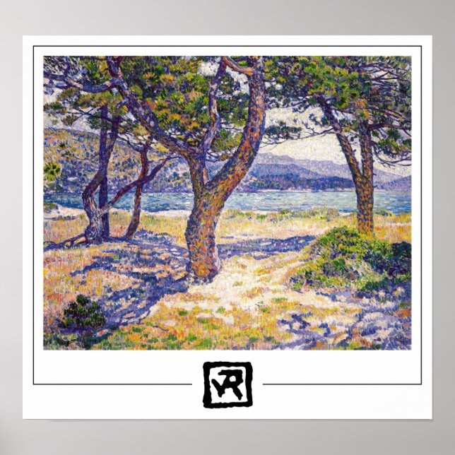 Théo van Rysselberghe Zedign Art Poster #4 (Front)