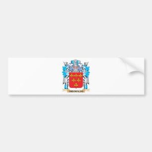 Theobalds Coat of Arms - Family Crest Bumper Sticker