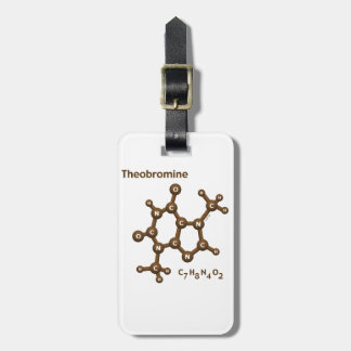 Theobromine Luggage Tag