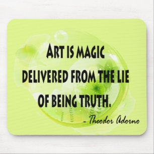 Theodor Adorno Mouse Pad