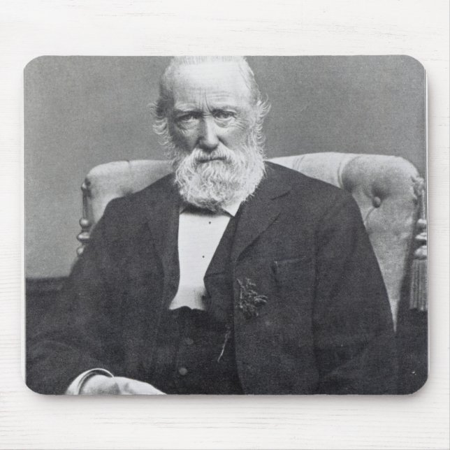 Theodor Storm, c.1886 Mouse Pad (Front)