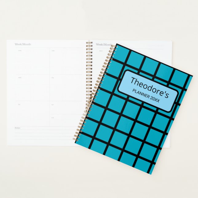 Theodore customizable planner (Display)