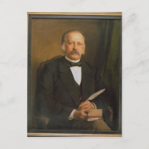 Theodore Fontane, 1883 Postcard