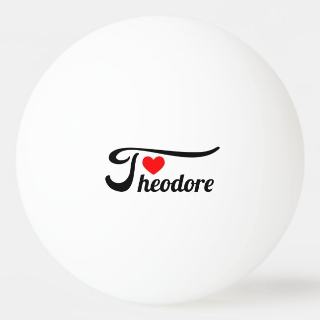 Theodore Ping Pong Ball (Front)