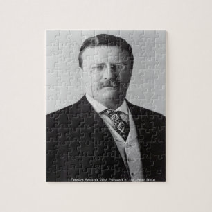 Theodore Roosevelt 26th President of America. Jigsaw Puzzle