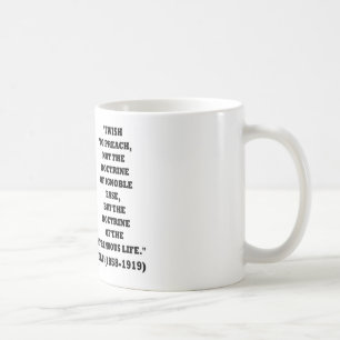 Theodore Roosevelt Doctrine Strenuous Life Coffee Mug