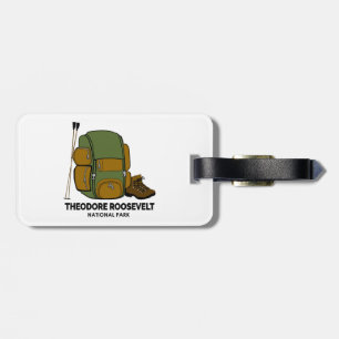 Theodore Roosevelt National Park Backpack Luggage Tag