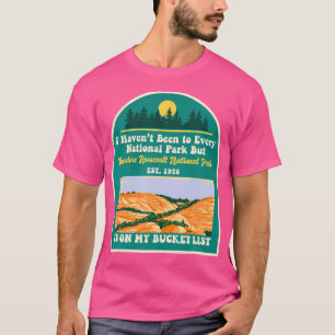 Theodore Roosevelt National Park Camping Mountain T-Shirt