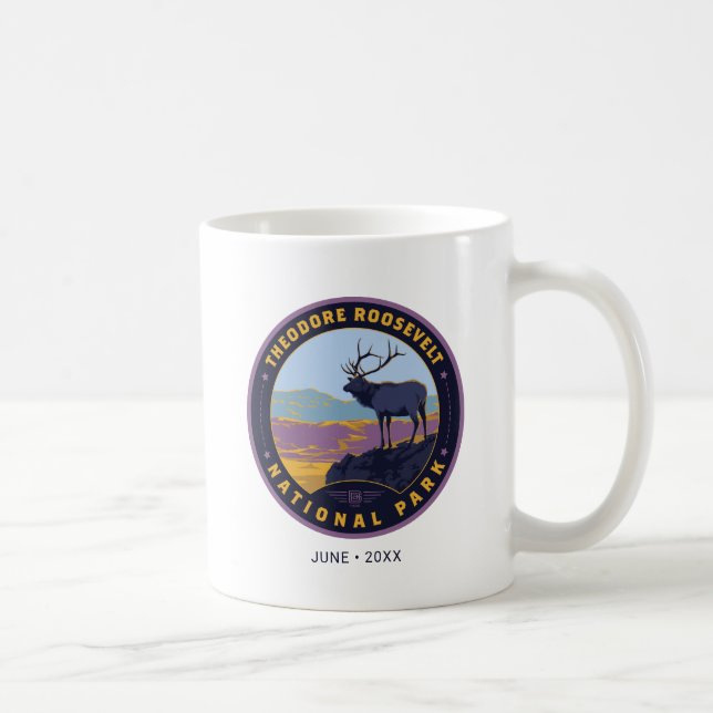 Theodore Roosevelt National Park Coffee Mug (Right)