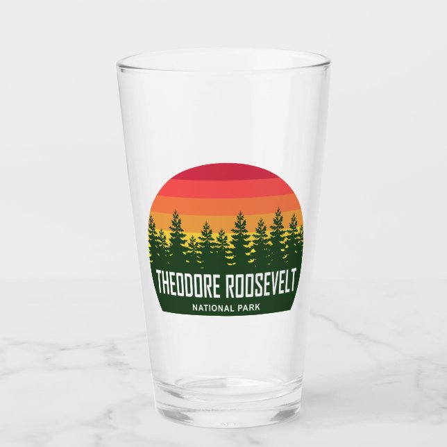 Theodore Roosevelt National Park Glass (Front)