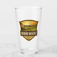 Theodore Roosevelt National Park Illustration Art