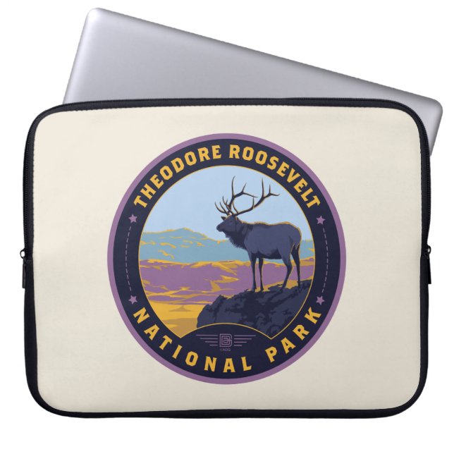 Theodore Roosevelt National Park Laptop Sleeve (Front)