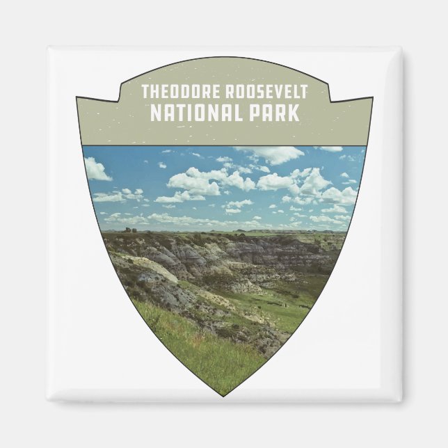 Theodore Roosevelt National Park North Dakota Magnet (Front)