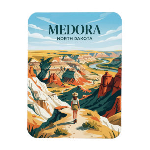 Theodore Roosevelt National Park USA Magnet