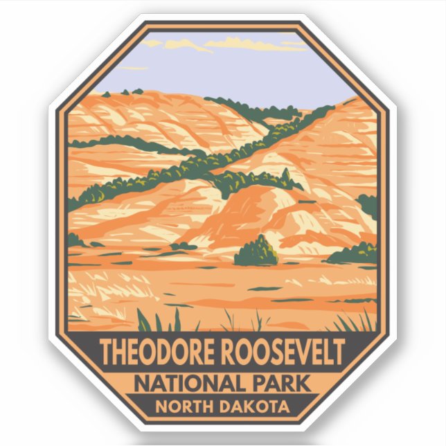 Theodore Roosevelt National Park Vintage (Front)