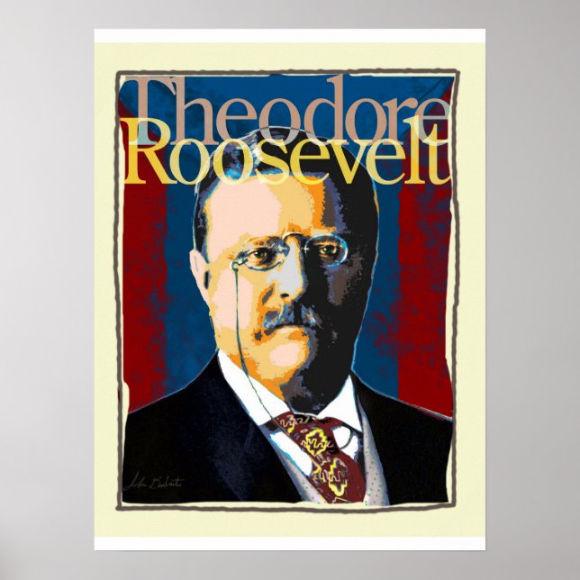 Theodore Roosevelt Poster (Front)