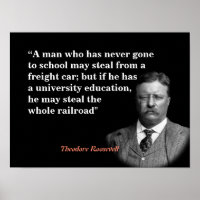 Theodore Roosevelt Quote On Education And Railroad