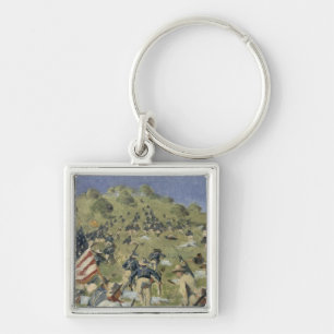 Theodore Roosevelt taking the Saint Juan Key Ring