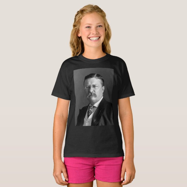 Theodore Roosevelt Teddy President Republican T-Shirt (Front Full)
