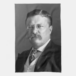 Theodore Roosevelt Teddy President Republican Tea Towel