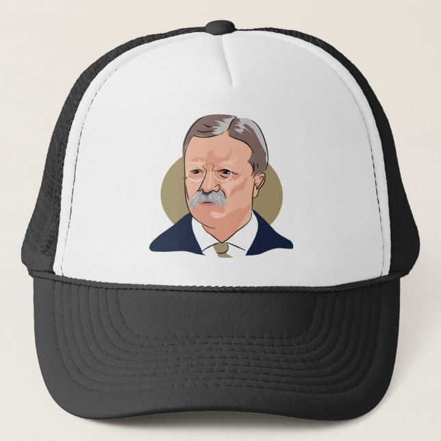 Theodore Roosevelt Trucker Hat (Front)