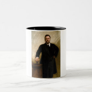 Theodore Roosevelt Two-Tone Coffee Mug