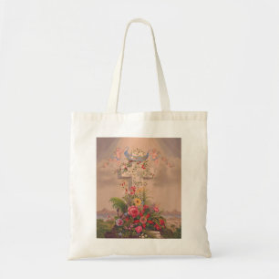 Theological virtues Faith, Hope and Charity Tote Bag