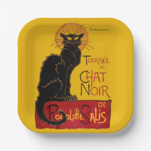 Theophile Steinlen - Le Chat Noir Vintage Paper Plate